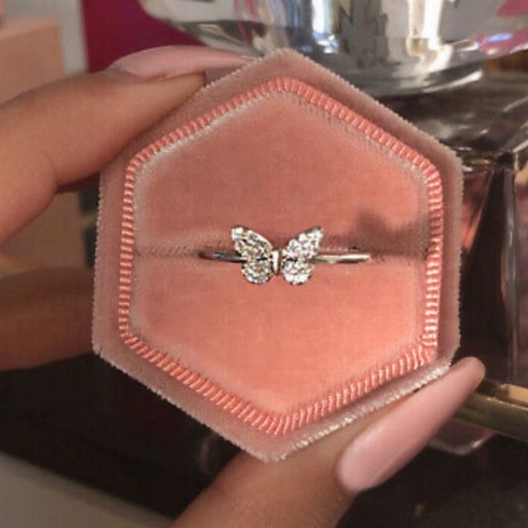 New 925 sterling silver butterfly 🦋 ring - Picture 3 of 7